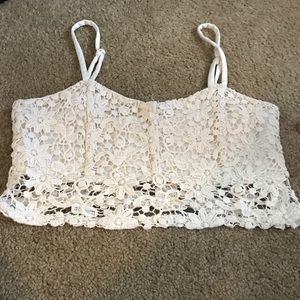 Crop top patterned